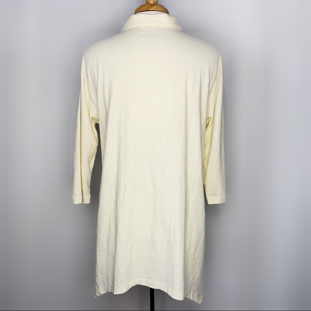 Soft Surroundings Danielle Button Up Top Size Lar… - image 2